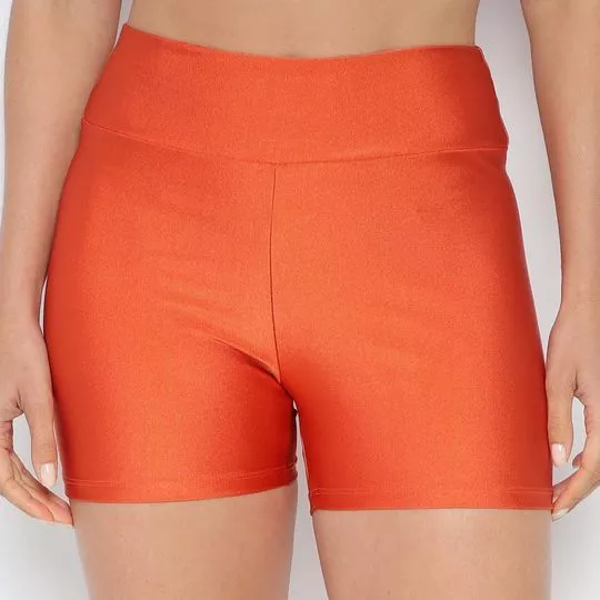 Short Liso- Laranja- Morena Rosa Beach