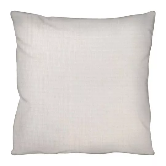 Almofada Lisa- Off White- 43x43cm- Rapport