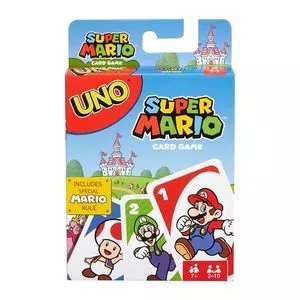 Jogo Uno Super Mario®<BR>- 112Pçs<BR>- Mattel