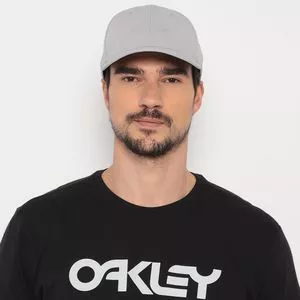 Boné Ellipse 6 Panel Hat<br /> - Cinza Claro