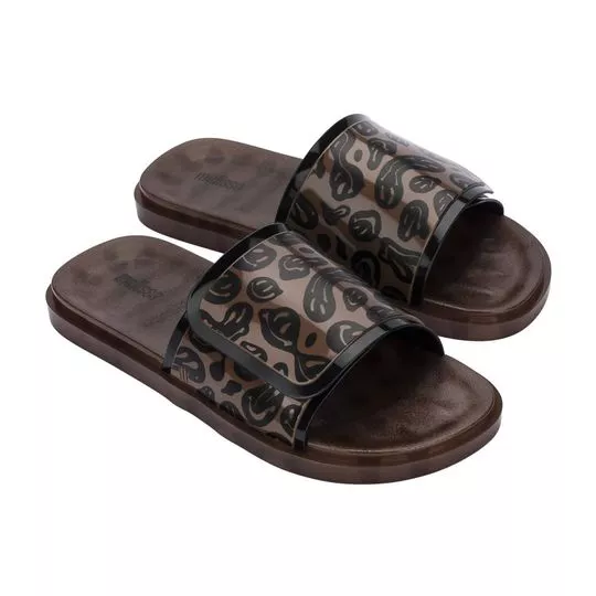 Melissa Brave<BR>- Marrom & Preta<BR>- Melissa