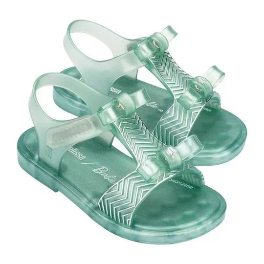 Mini Melissa Dream + Barbie® Bb- Verde Água