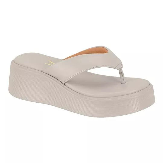 Tamanco Plataforma Liso- Branco