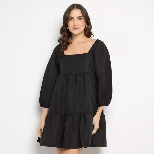 Vestido Curto Dolci- Preto