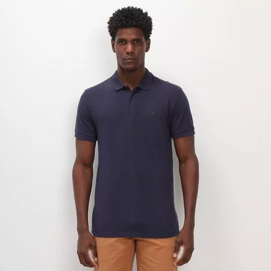 Polo Forum®- Azul Marinho