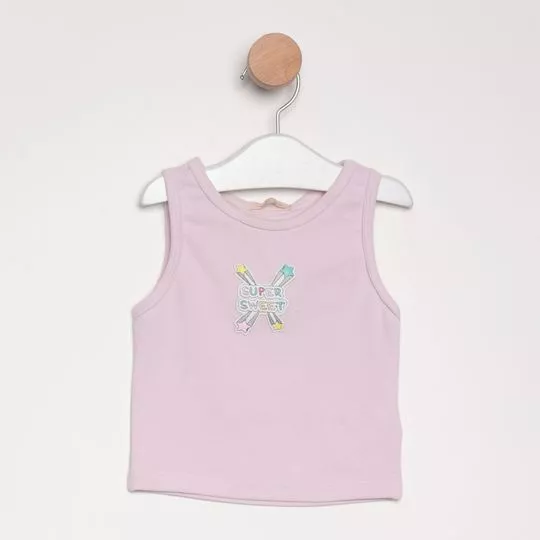 Regata Com Tag- Lilás- PETIT CHERIE
