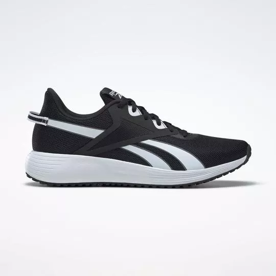 Tênis Lite Plus 3- Preto & Branco- Reebok
