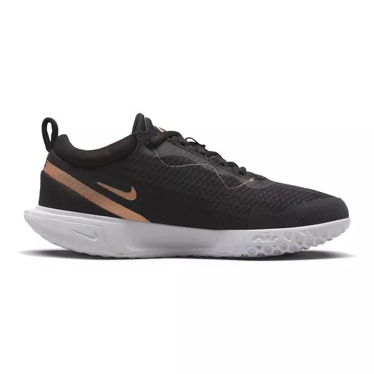 Tênis W Nike® Zoom Court Pro HC- Preto- Nike