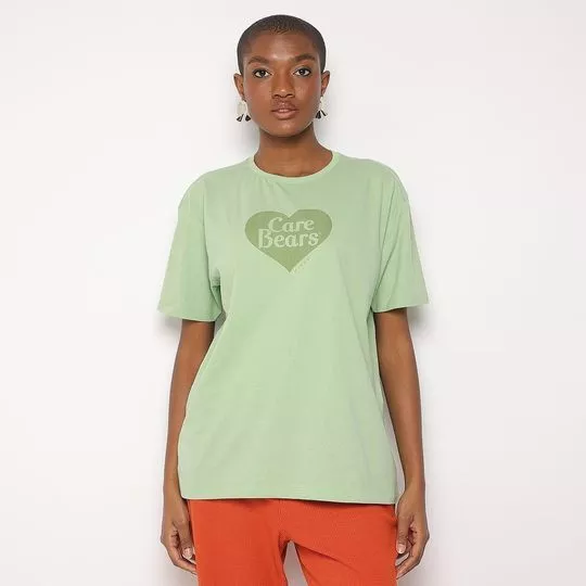 Camiseta- Verde Claro- ZINCO