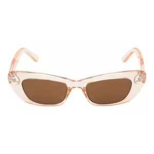 Óculos De Sol Gatinho<BR>- Rosa Claro & Marrom<BR>- Les Bains Paris