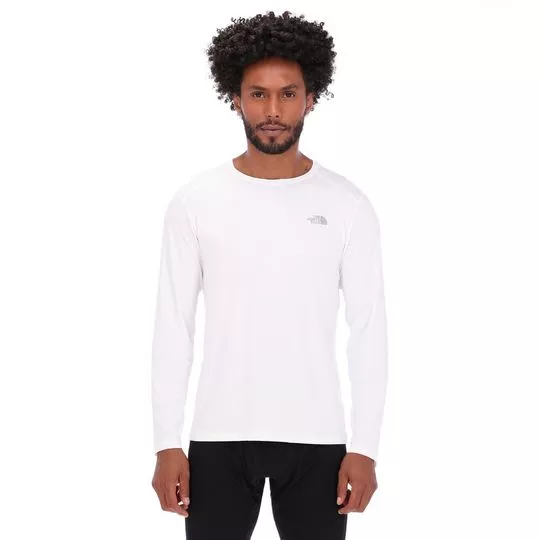 Camiseta Hyper Tee Crew- Branca- The North Face