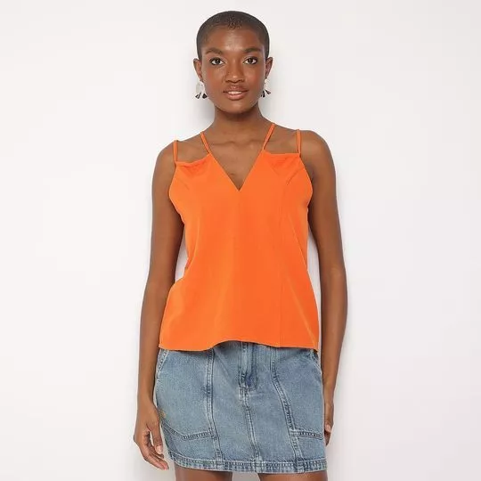 Blusa Lisa - Laranja - ZINCO