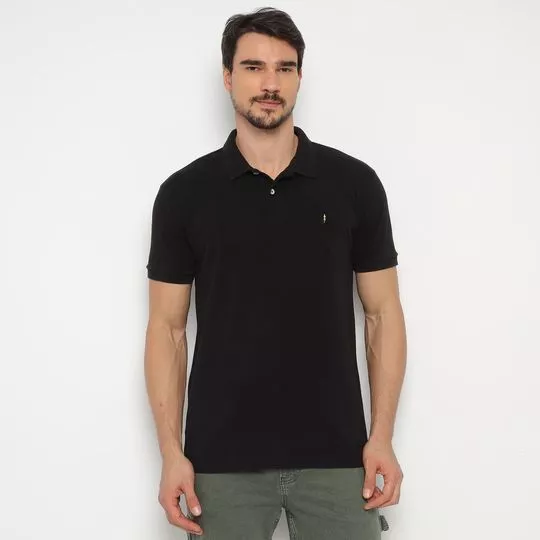 Polo Zoomp - Preta - Zoomp