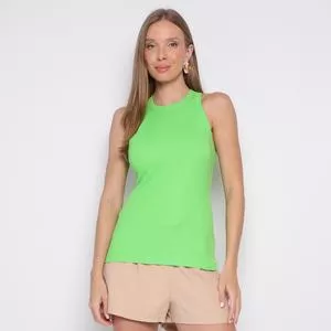 Regata Canelada<BR>- Verde Limão<BR>- Forum