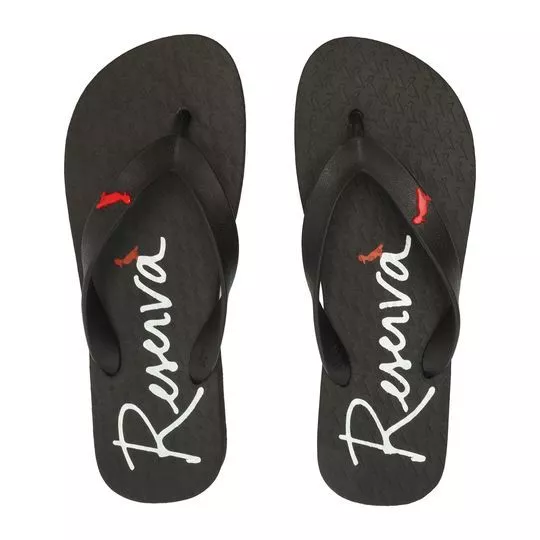 Chinelo Reserva®- Preto- Reserva