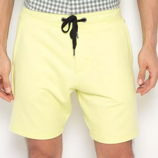 Bermuda Com Bolsos- Verde Limão- Reserva