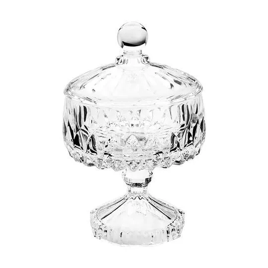 Potiche Louise- Cristal- 18xØ11cm- Rojemac
