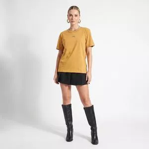 Camiseta<BR>- Marrom<BR>- Colcci