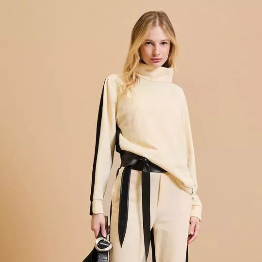 Blusão - Off White - Forum