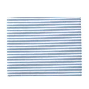 Sobre Lençol Harmonia Solteiro<BR>- Azul Claro & Branco<BR>- 140x220cm<BR>- 120 Fios