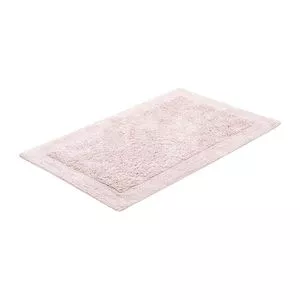 Tapete De Banheiro Algodão Allure<BR>- Rosa Claro -<BR>48x80cm 1pç <BR>- Buddemeyer