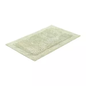 Tapete De Algodão Antiderrapante Allure<BR>- Verde Claro -<BR>48x80cm<BR>1pç<BR>Buddemeyer