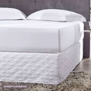 Saia Box Easy Fit Ultrawave Casal<BR>- Branca<BR>- 35x138x188cm