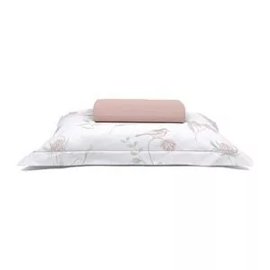 Jogo De Cama Solteiro Eliana Rose Percal 180 Fios 2 Peças<BR>- Multicolor<BR>- 88x188x30cm + 50x70cm<BR>- Buettner