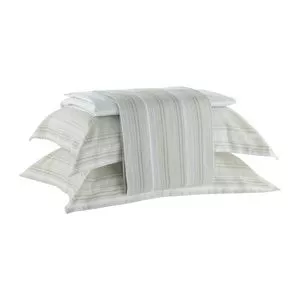 Jogo De Cama Satine Algodão Egípcio 300 Fios King<BR>- Verde Oliva <BR>- 280x260cm<BR>4 Peças <BR>- Casa K