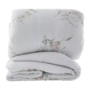 Edredom Vida Bela Algodão Egípcio Vicenza King<BR>- Branco -<BR>280x250cm<BR>1pç<BR>- Casa K