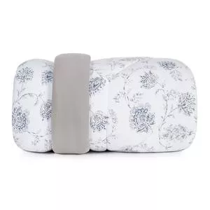 Edredom Malha 100% Algodão<BR>- Branco & Cinza<BR>- 210x240cm<BR>- Altenburg
