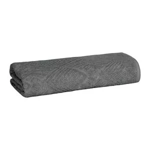 Toalha Para Rosto Max<BR>- Cinza Escuro<BR>- 45x70cm<BR>- Sultan