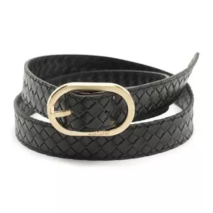Cinto Largo Eco Veneta Anacapri<br /> - Preto<br /> - Anacapri