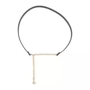 Cinto Casual Em Eco Napa Anacapri<BR>- Preto<BR>-<BR>- Anacapri