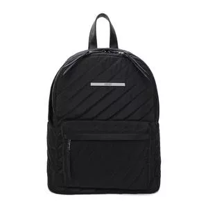 Mochila Nylon Para Notebook<BR>- Preto <BR>- Santa Lolla
