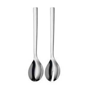 Jogo De Talheres Para Salada<BR>- Inox<BR>- 2Pçs<BR>- M.Cassab