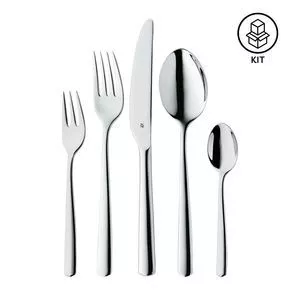 Faqueiro Boston<BR>- Inox<BR>- 60Pçs<BR>- Wmf