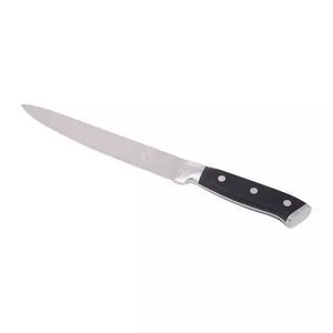 Faca Para Carne Kenya<BR>- Inox & Preta<BR>- 20x2,5x29cm<BR>- Kenya