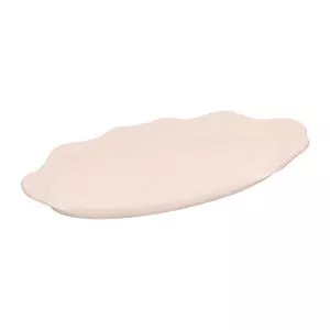 Bandeja Organizadora Banheiro Mantra Cerâmica<br /> - Bege Claro -<br /> 2,5x25,9x11,7cm 1pç Wolff