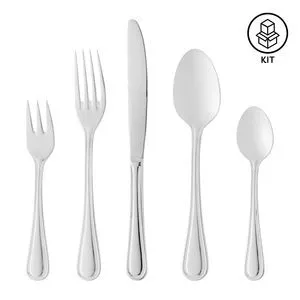 Faqueiro 30 Peças De Aço Inox Avalon