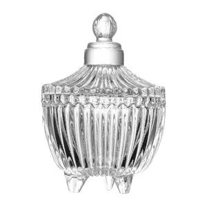 Potiche Carrossel<BR>- Cristal<BR>- 10xØ6,5cm<BR>- Lyor