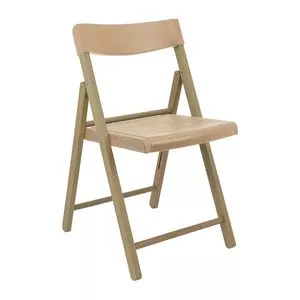 Cadeira Dobrável Potenza<BR>- Bege<BR>- 78,1x42,1x53,7cm<BR>- Tramontina