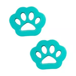 Kit De Removedores De Pelo<BR>- Verde Água<BR>- 2Pçs<BR>- Oikos Animal