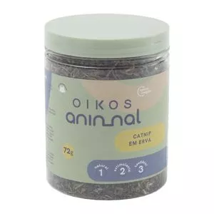 Erva Catnip Para Gatos<br /> - 72g<br /> - Oikos