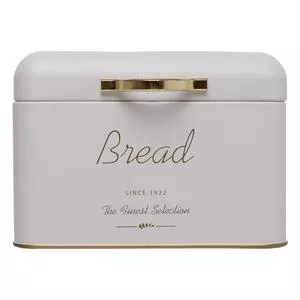 Porta Pão Olina<BR>- Off White<BR>- 18x15,5x13cm<BR>- Wolff
