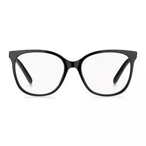 Armação Arredondada Para Óculos De Grau<BR> - Preta<BR> - Marc Jacobs