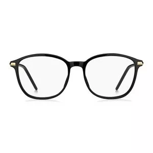 Armação Arredondada Para Óculos De Grau<BR> - Preta & Dourada<BR> - Marc Jacobs