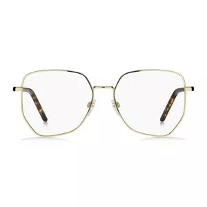 Armação Arredondada Para Óculos De Grau<BR> - Dourado<BR> - Marc Jacobs