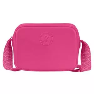 Bolsa Transversal Pequena<BR>- Rosa Escuro<BR>- Molekinha