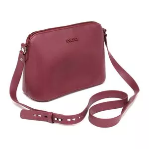 Bolsa Transversal<BR>- Bordo<BR>- 17,5x24x9,5cm<BR>- Colcci